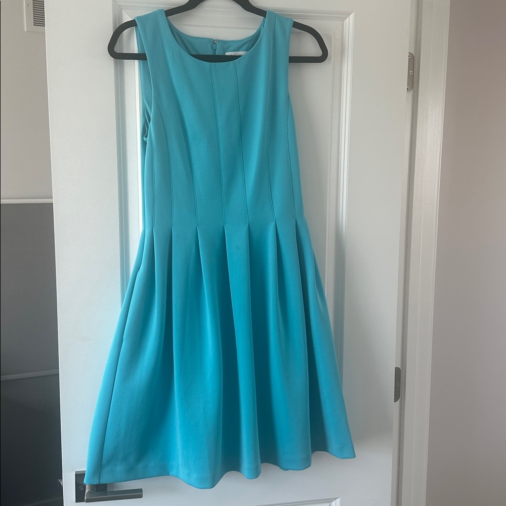 Calvin Klein Turquoise Dress size 2 (read description)